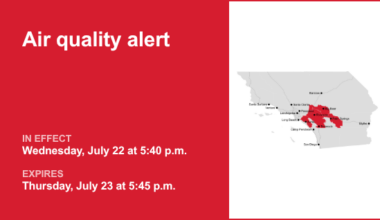 Ozone pollution alert in place for Orange County Thursday – Orange County Register