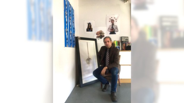 Juan Herrera, an artist and educator in Los Angeles, will donate work to the benefit "Art for Valenzuela" set from 5 to 8 p.m. Sunday, July 12, at Birdhouse Estates in Los Angeles. The event will raise money for a children's nonprofit in Venezuela working in the aftermath of the deadly earthquakes of June 24. (Photo courtesy of Juan Herrera)