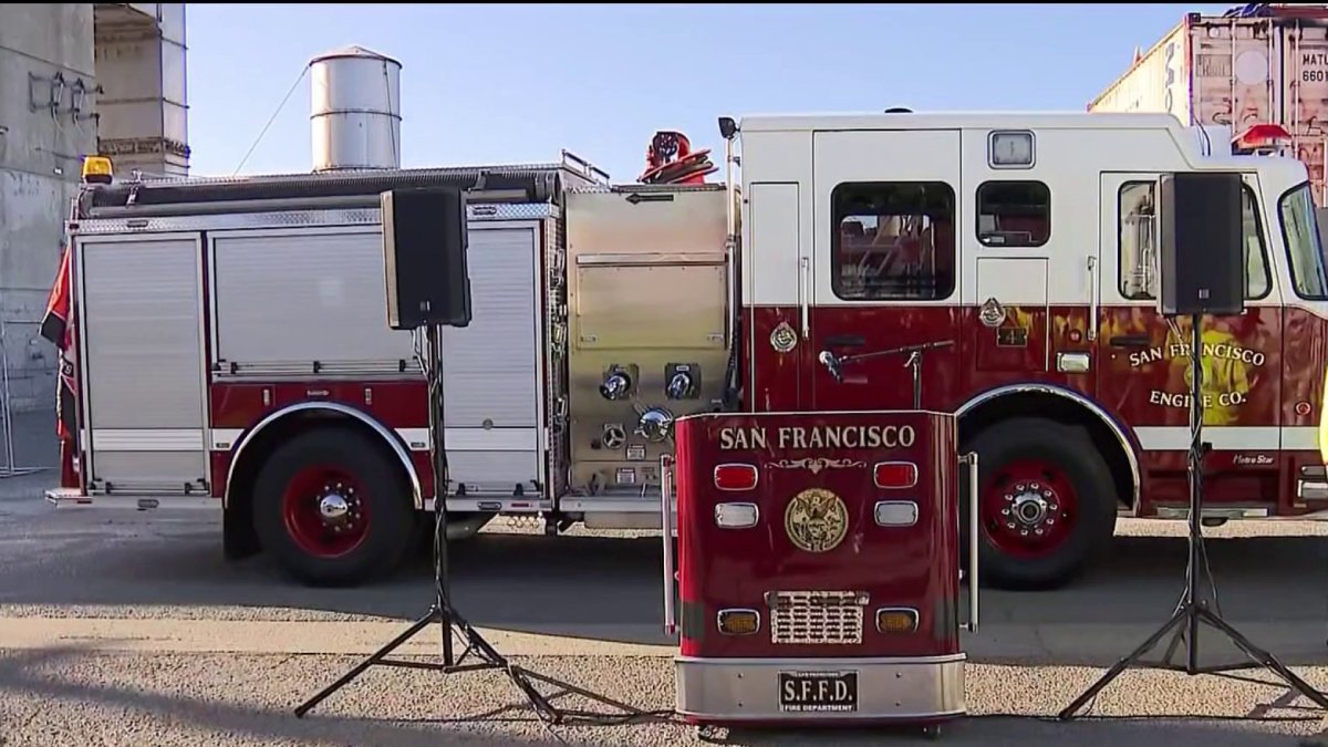 PG&E donation funds new fire engine for SFFD – NBC Bay Area