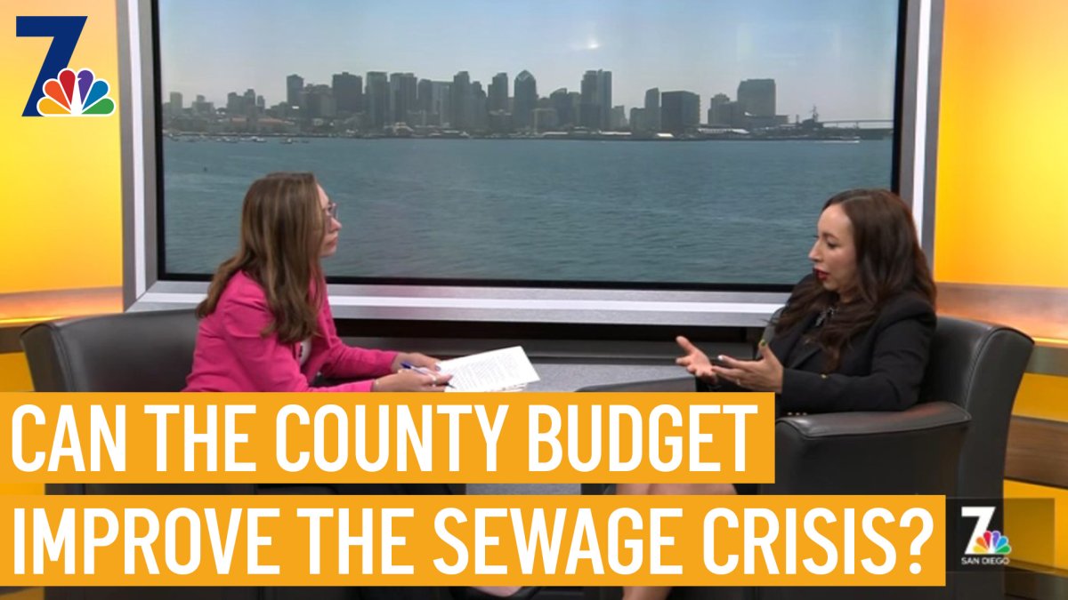 Paloma Aguirre’s first year tackling the sewage crisis as a County Supervisor  – NBC 7 San Diego