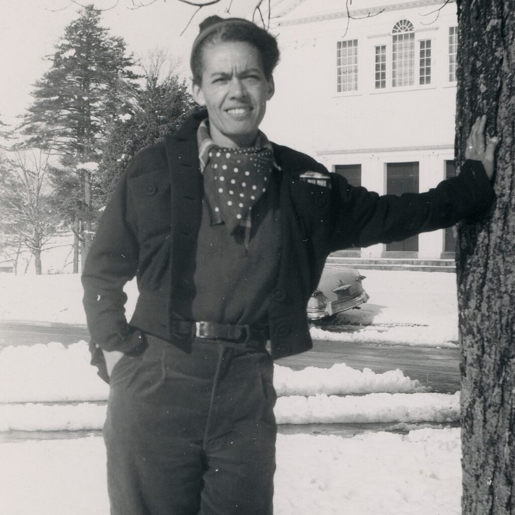 A photograph of Pauli Murray