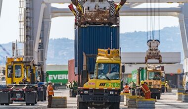 Port of Long Beach Cargo Up at Year’s Midpoint
