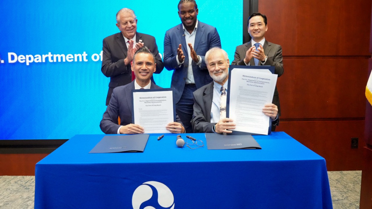 Port of Long Beach, MARAD sign first-of-its-kind partnership agreement on Nuclear Energy in Maritime