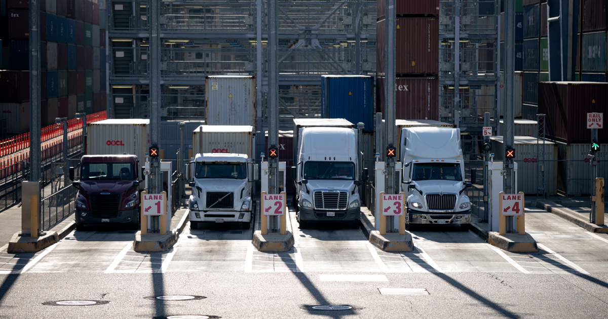 Port truckers still struggling in harsh market