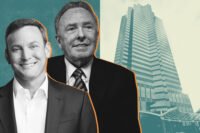 PwC’s Paul Grigg and Irvine Company’s Donald Bren with 2121 Avenue of the Stars