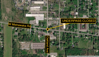 Oakland Avenue underpass in Elkhart to close through October. Here’s what drivers should expect