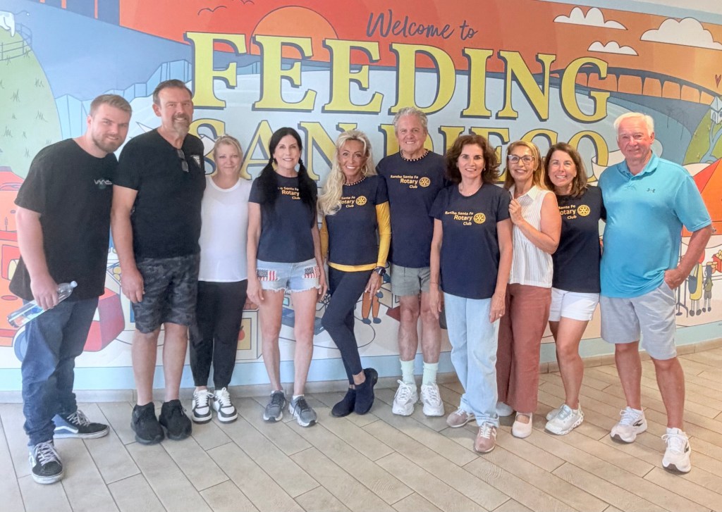Rancho Santa Fe Rotary Club members help support Feeding San Diego mission – San Diego Union-Tribune