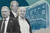 Steve Witkoff and Simon and David Reuben with 9040 Sunset Boulevard
