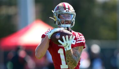49ers training camp report: Ricky Pearsall’s knee a concern – NBC Sports Bay Area & California