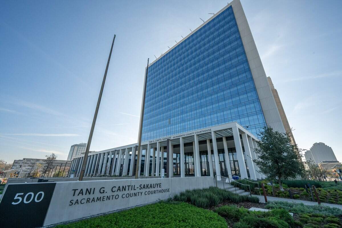 A view of the new Tani G. Cantil-Sakauye Sacramento Courthouse in Sacramento on Jan. 26, 2026.