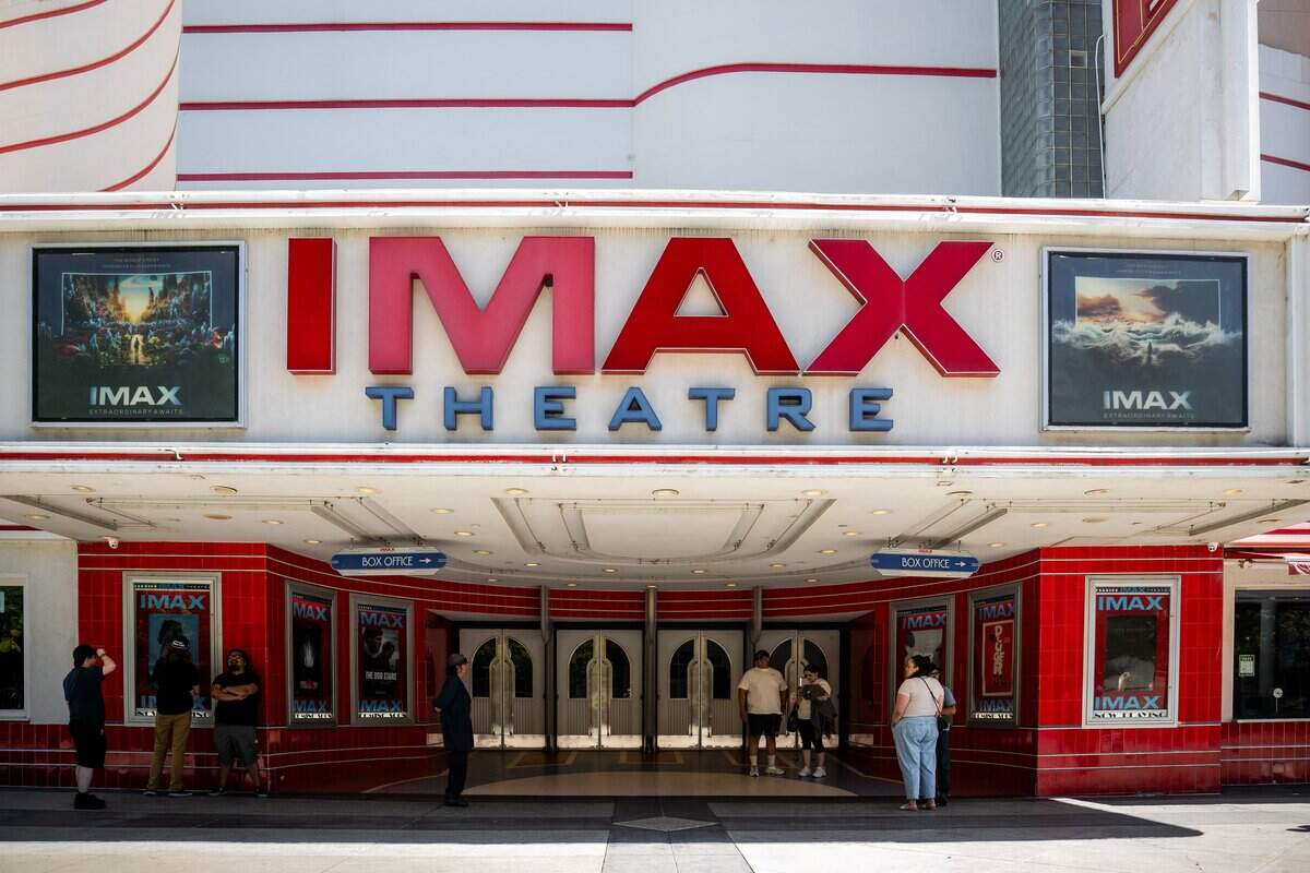 The exterior of the Esquire IMAX Theatre in Sacramento on Friday, July 17, 2026.