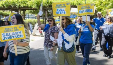 As contract expires, CSU staff demand fair negotiation