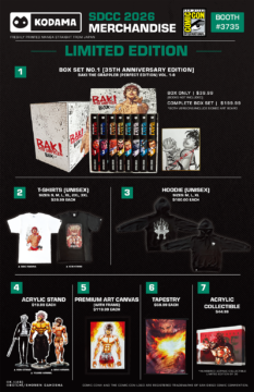 Kodama San Diego Comic-Con 2026 Exclusives