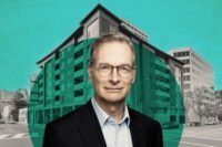 Prime Finance's John Atwater with the Ora Apartments at 1815 Alice Street