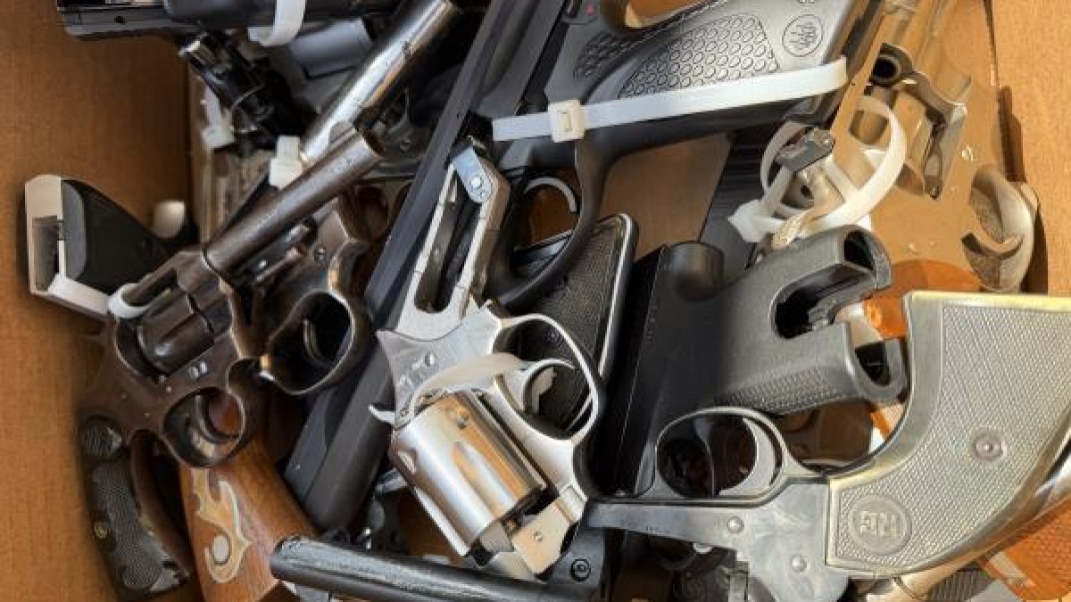 Over 100 unwanted firearms turned in at Encinitas gun safety event – NBC 7 San Diego