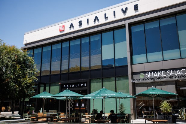 An exterior view of Asia Live, a new restaurant in the Westfield Valley Fair mall in Santa Clara, Calif., on Wednesday, June 24, 2026. (Dai Sugano/Bay Area News Group)