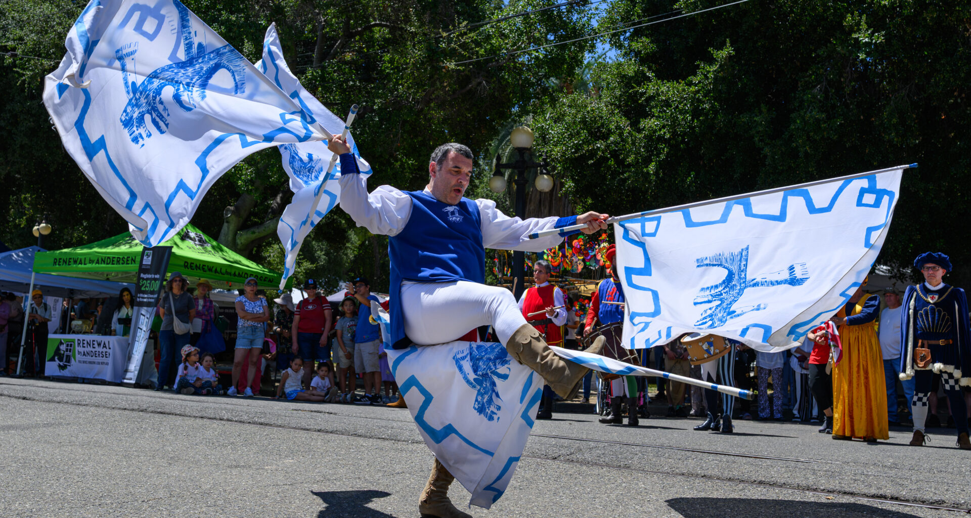 Photos: Grape stomping, flag waving at San Jose's Italian Family Festa