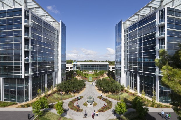 Moffett Gateway office campus at 1225 Crossman Ave. in Sunnyvale.(Jay Paul Co.)
