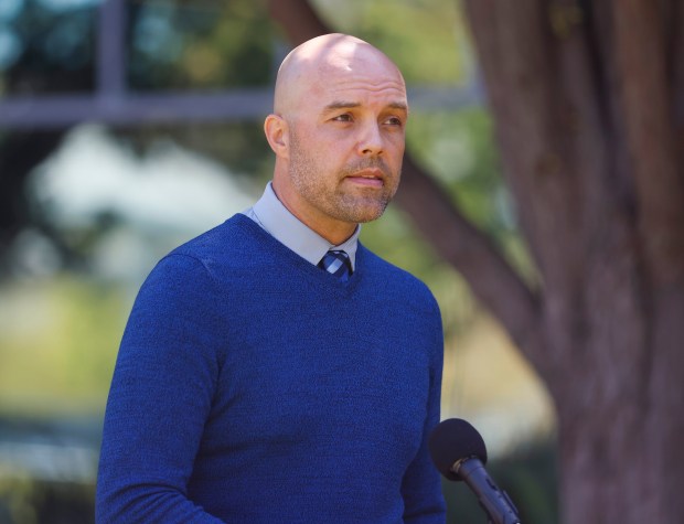 Jeremy Shannon, Assistant Manager of the Mosquito and Vector Control District, listens to a question at the Santa Clara County Public Health Department in San Jose, Calif., on Wednesday, July 29, 2026. (Nhat V. Meyer/Bay Area News Group)