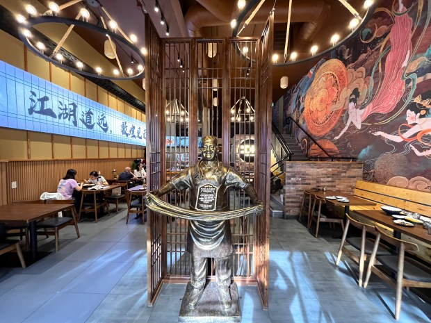 The restaurant DH Noodles and Grill opened in 2026, serving Northern Chinese cuisine in Berkeley, Calif. (John Metcalfe/Bay Area News Group)