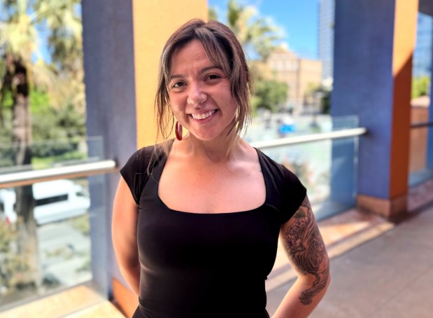Joanna Acevedo, marketing manager for The Tech Interactive, photographed on Thursday, July 23, 2026, revived the Tech@Nite event series to bring young adults back to the downtown learning center they visited as kids. (Sal Pizarro/Bay Area News Group)