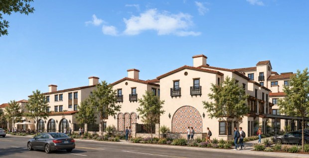 A 227-unit housing development at 1202 Campbell in San Jose, concept.(Studio T-SQ)