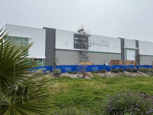 Data center, research, and industrial building at 5853 Rue Ferrari in south San Jose, seen on Dec. 10, 2025.(George Avalos/Bay Area News Group)