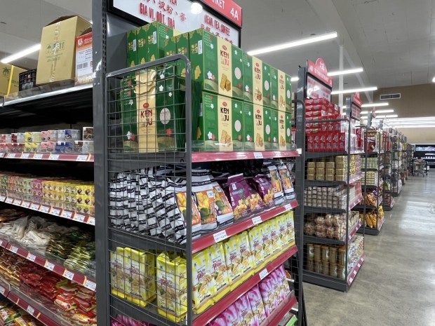 Food and other items inside Dai Thanh Supermarket at 4148 Monterey Road in San Jose, seen on July 23, 2026.(George Avalos/Bay Area News Group)