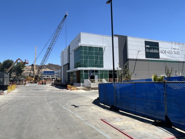 5853 Rue Ferrari, an advanced tech and industrial building in south San Jose, seen on July 23, 2026.(George Avalos/Bay Area News Group)