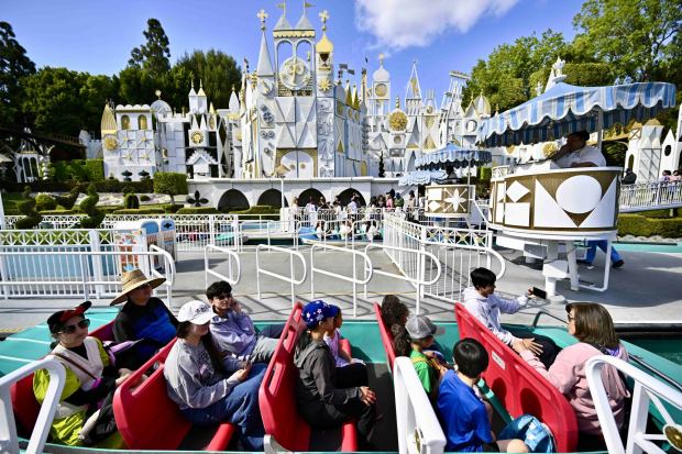 It's a Small World inside Disneyland in Anaheim, CA, on Tuesday, May 13, 2025. Disneyland is celebrating its 70th anniversary from May 16, 2025 through summer 2026... (Photo by Jeff Gritchen/MediaNews Group/Orange County Register via Getty Images)