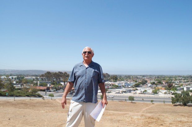 Robert Stephen Egger, 72, has lived his whole life on his family's dairy farm in the Tijuana River Valley, an area now considered the epicenter of the ongoing sewage and pollution crisis. (Walker Armstrong / The San Diego Union-Tribune)