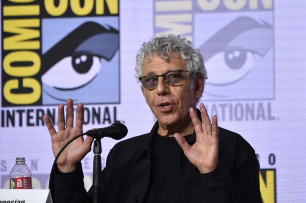 Eric Bogosian attends a panel for "The Vampire Lestat" during Comic-Con International on Friday, July 24, 2026, in San Diego. (Photo by Richard Shotwell/Invision/AP)