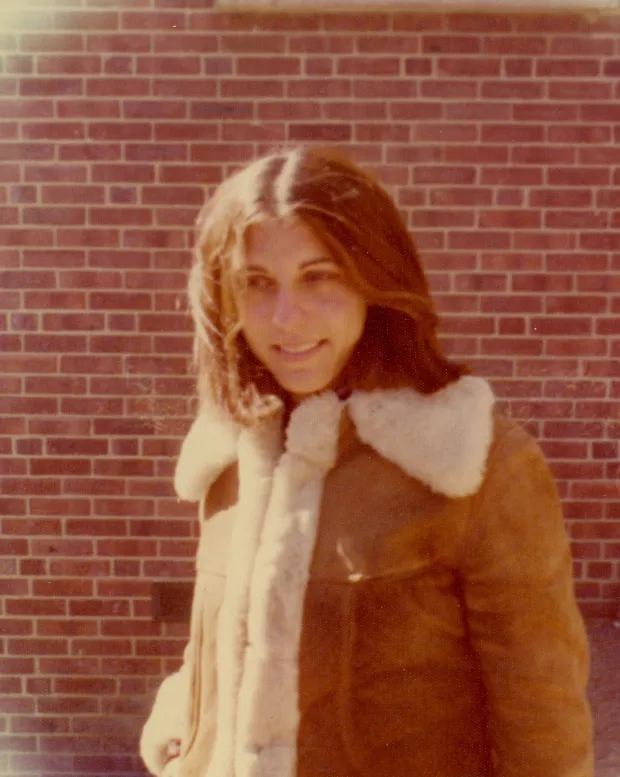 Barbara Bry, pictured here in 1974, remembers standing in line to register for classes at Harvard Business School while representatives from major banks offered credit cards. This was a big deal, she said. In 1974, a woman generally couldn't get a credit card in her own name. (Barbara Bry)