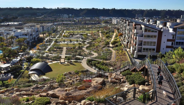 The masterplan for Civita in Mission Valley won an award for urban design from the AIA San Diego. (AIA San Diego)