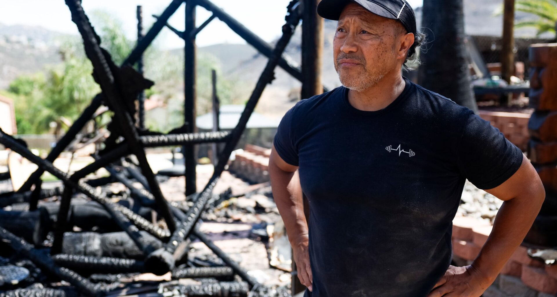 Strategic fire break near Ramona homes made a difference