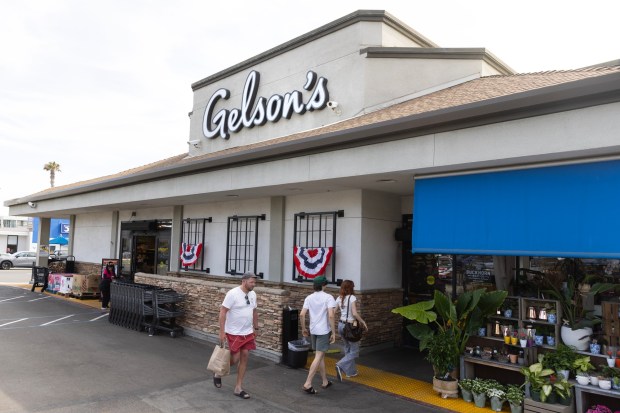 San Diego, CA - Gelson's on 730 Turquoise Street on Friday, July 3, 2026, in San Diego, CA. (Luke Johnson / The San Diego Union-Tribune)