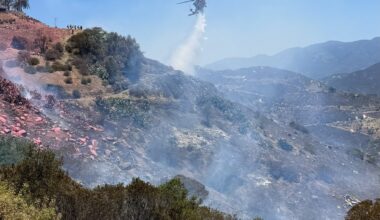 Crews halt blaze that prompted evacuations near Fallbrook