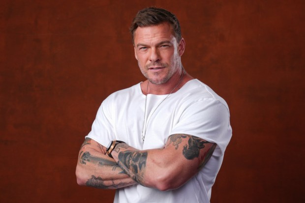 Alan Ritchson poses for a portrait to promote "Reacher" and "Neagley" during Comic-Con International on Saturday, July 25, 2026, in San Diego. (AP Photo/Chris Pizzello)