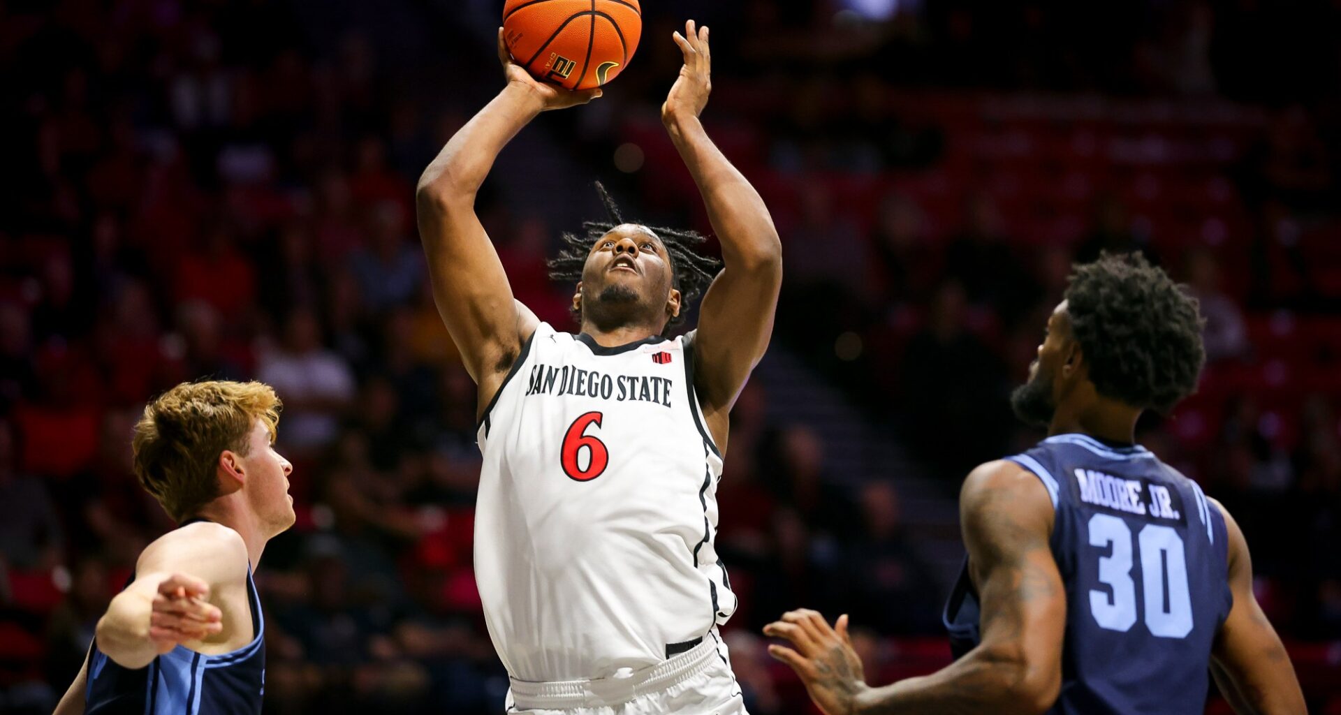 Latrell Davis is lighting up the Swish League; could he star for San Diego State?