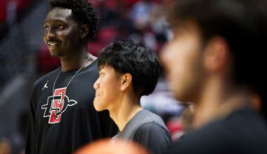 San Diego State continues summer basketball workouts with only half the team
