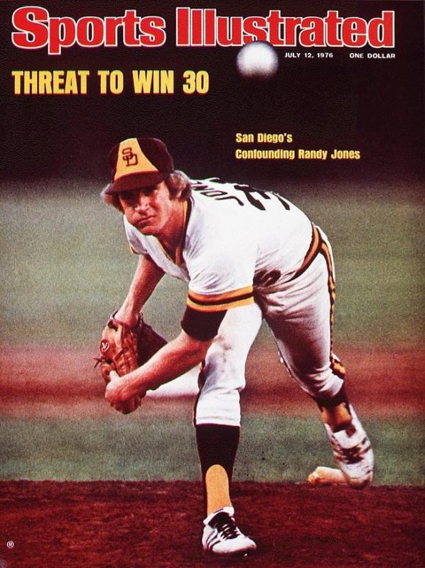 Randy Jones made the cover of Sports Illustrated in 1976. (Sports Illustrated)