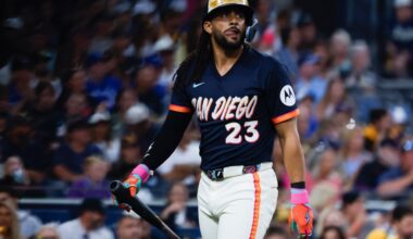Padres lose early lead, fall in series opener to Blue Jays