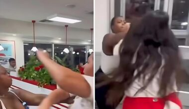 Sacramento In-N-Out fight - screenshot