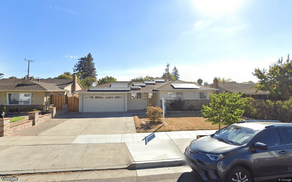 Sale closed in San Jose: $1.9 million for a three-bedroom home