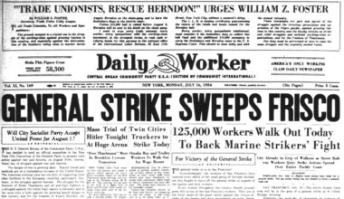 Daily Worker archives: The San Francisco General Strike of 1934
