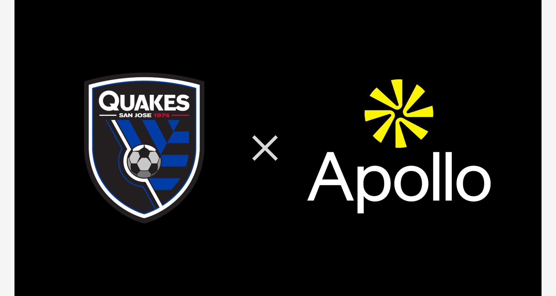 Apollo and San Jose Earthquakes Announce Official Sleeve and Go-to-Market Partnership, Bringing the AI GTM System to Major League Soccer