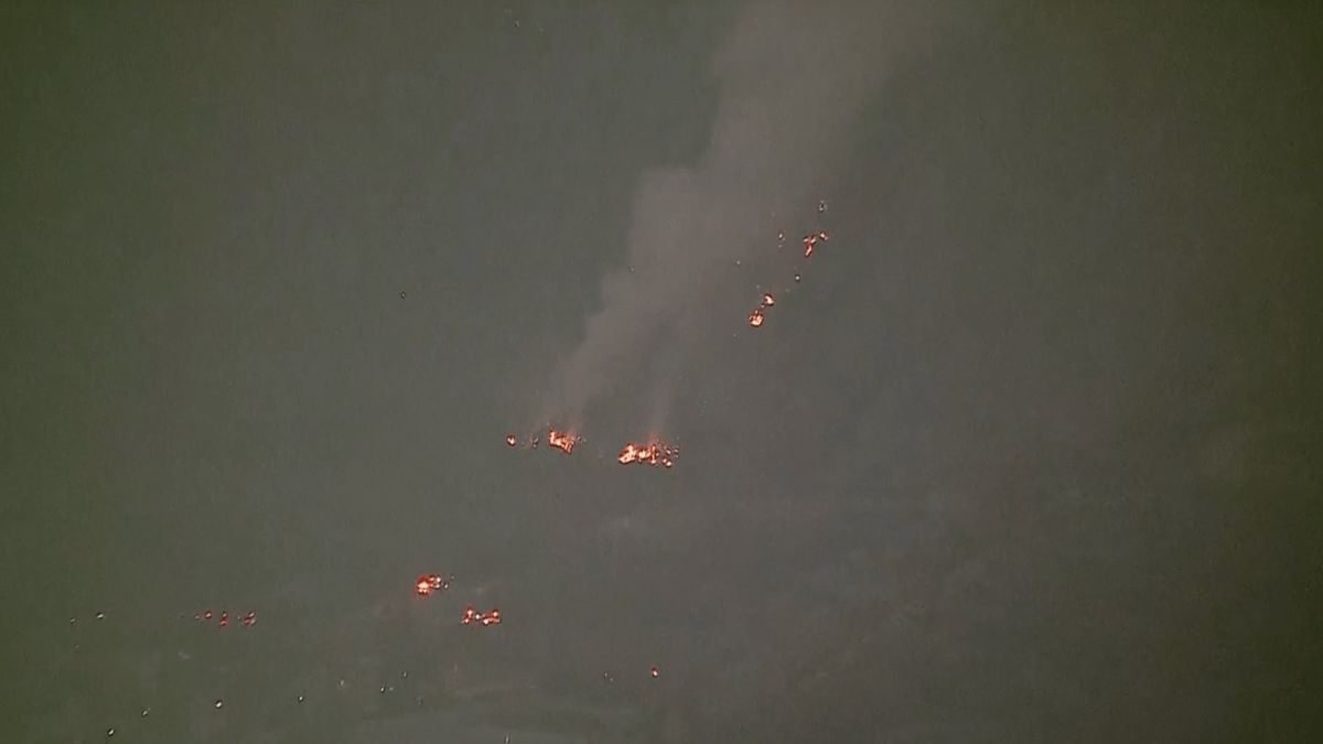 Azusa’s Zebra Fire burns in Angeles National Forest – NBC Los Angeles