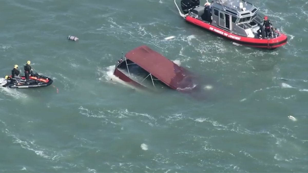 Crews locate wreckage of boat that sank in San Francisco Bay – NBC Bay Area