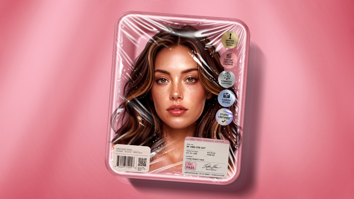 “Slop Face” Is Taking Over Hollywood — and Making Beauty Boring