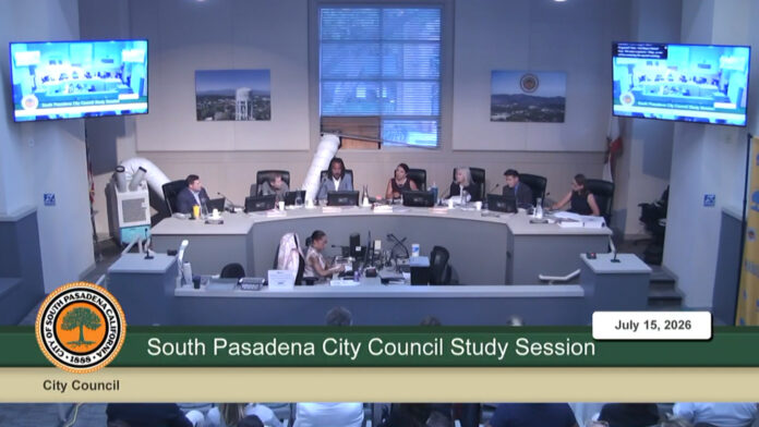 Screencap: City Council Meeting | The South Pasadenan | July 15, 2026 Meeting